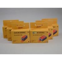 Canon Compatible BCI-15 Ink Cartridges Multi 6-Pack: 3 Black / 3 Color