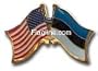 Estonia - Friendship Pin