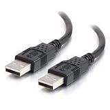 Cables to Go 28106 USB A Male to A Male Cable (2 Meter, Black)