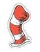All Products : Dr. Seuss' Cat in the Hat HAT Window Sticker