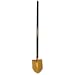 Shovel Long Handle Heavy Duty Low Lift Round Point