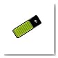 SILICONPOWER Touch610 16GB USB�t���b�V���������[ �O���[�� �V���R���p���[