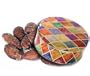 1 and 1/2 lb Smoked Almonds Tin - Diamonds