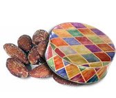 2 lb Smoked Almonds Tin - Diamonds by Catoctin Kettle Korn