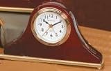 La Crosse Rosewood Collection Desk Clock With Alarm-802-338 by La Cros