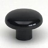 1 1/2'' Dia Polypro Black Knob