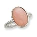 Sterling Silver Rose Quartz Ring