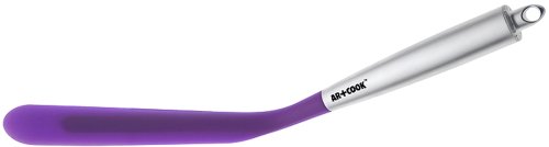 Art and Cook Angled Scaper Spatula, Purple