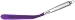 Art and Cook Angled Scaper Spatula, Purple