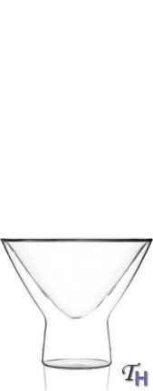 Luigi Bormioli Duos 8-Ounce Martini Stem, Set of 2