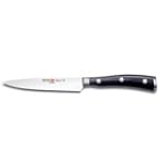 Wusthof Classic Ikon 4-1/2-Inch Utility Knife, Black