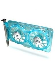 CE: Vantec SP-FC70-BL Spectrum System Fan Card with Dual Adjustable 70mm UV LED Fans (Blue) - Vantec