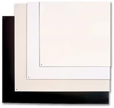 24" X 30" Broan Range Wall Shield - Almond/White