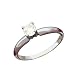 14K White Gold .33 CT Round Brilliant Diamond Solitaire Ring