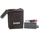 Bescor 12v 4.5amp Single Pouch Battery Pack with Cigarette Socket & ATM Auto Charger.