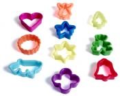20 Assorted Plastic Cookie Cutters