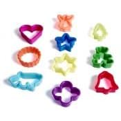 20 Assorted Plastic Cookie Cutters