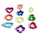 20 Assorted Plastic Cookie Cutters