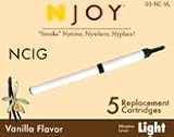 Njoy Cigarette Cartridge Pack - Vanilla [Medium]