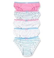 5 Pack Pure Cotton Star Bikinis
