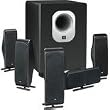 5.1 Channel Surround Cinema Speaker System With 10" Subwoofer And Dual 3" Satellite Speakers