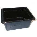 Black 6 Deep Pan, Half Size (11-0302)