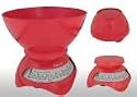Escali Estilo Spring Scale - Cherry Red