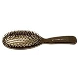 Acca Kappa Professional Pro Pneumatic Hair Brush, Black Handle, Large Oval, Boar / Nylon - B0029U0YBO