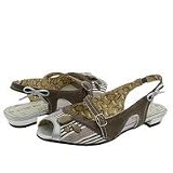 Bobbi Blue Women's 'Figure' Slingback Flat (7M Taupe)
