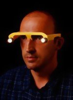 Leuchtbrille LB 01 - Helles Licht in Ihrer Blickrichtung - hält die Hände frei