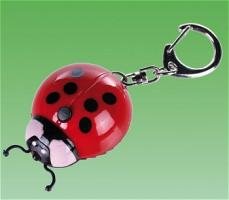 Schlüsselanhänger mit LED Licht LADYBUG