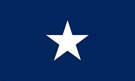 Bonnie Blue 3ft x 5ft Nylon flag - Outdoor