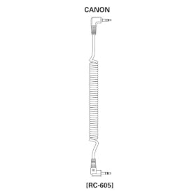 Click here to buy RC-605 Canon Pentax Samsung (sub miniphone) to Miniphone (3.5mm 1 8) Coiled Cable by SMDV.