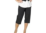 Plus Bay Studio Career Pinstripe Belted Crop Pants