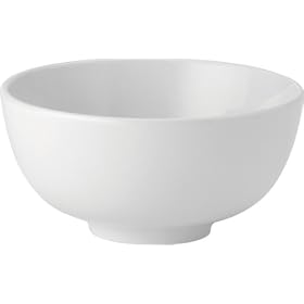 Rice Bowl 5" (12.5cm) (Box of 6) - great value pure white crockery for your home