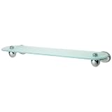:USE Nuovo 22-Inch Tempered Glass Console, Polished Chrome by :USE