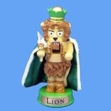 Wizard of Oz Lion Miniature Nutcracker