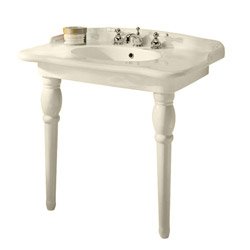 Porcher Sonnet Petite Console 30018BI Bisque