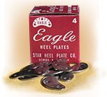 Eagle Shoe and Boot Metal Heel Plates and Nails