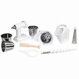 Kitchenaid - Fppc - Accessoires - Kit Passoire - Tranchoir - Râpe à Cylindres