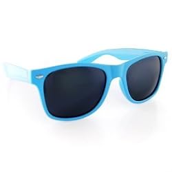 Vintage Blue Wayfarer Style Sunglasses- 15 Colors Available