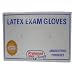 Latex Exam Gloves, Non Sterile Powdered, Size: Medium - 100 ea