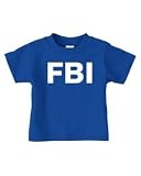 Anvil-FBI Infant/Toddler T-Shirt~Royal Blue~Toddler-5/6J