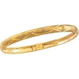14K Yellow Gold Child's Flex Bangle Bracelet