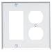 Leviton 80455W Plastic Wall Plate