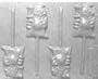 Ghost With Broom Pop Hard Candy Molds