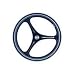 25 X-Core 3-Spoke Wheels - 1 pair