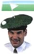 Golf Hat Beret - Funny Halloween or Sports Costume Hat