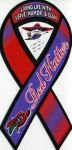Red Hat Red Hatter Ribbon Car Magnet