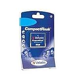 Verbatim 2GB CompactFlash Card (CF) SLC Speicherkarte 66x Speed (original Handelsverpackung)
